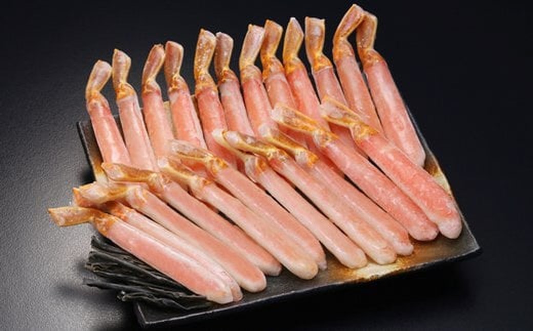 14-98 【年内配送12月15日入金まで】【厳選部位のみ】本ズワイガニしゃぶしゃぶ【大】(500g)｜ 生食可 お刺身