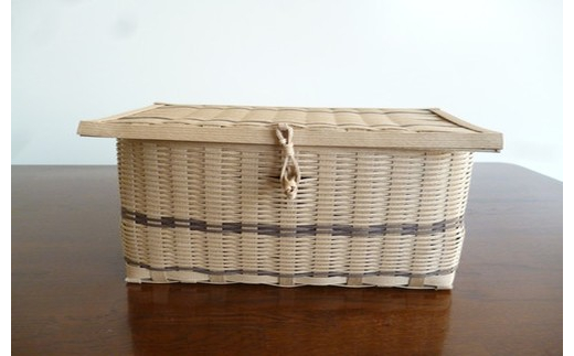 15-163 手づくりのカゴ3点セット(茶系)