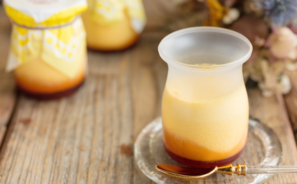 12-307 【バレンタインデー】焼きちぃずぷりん・濃厚な白いぷりん（各５個）