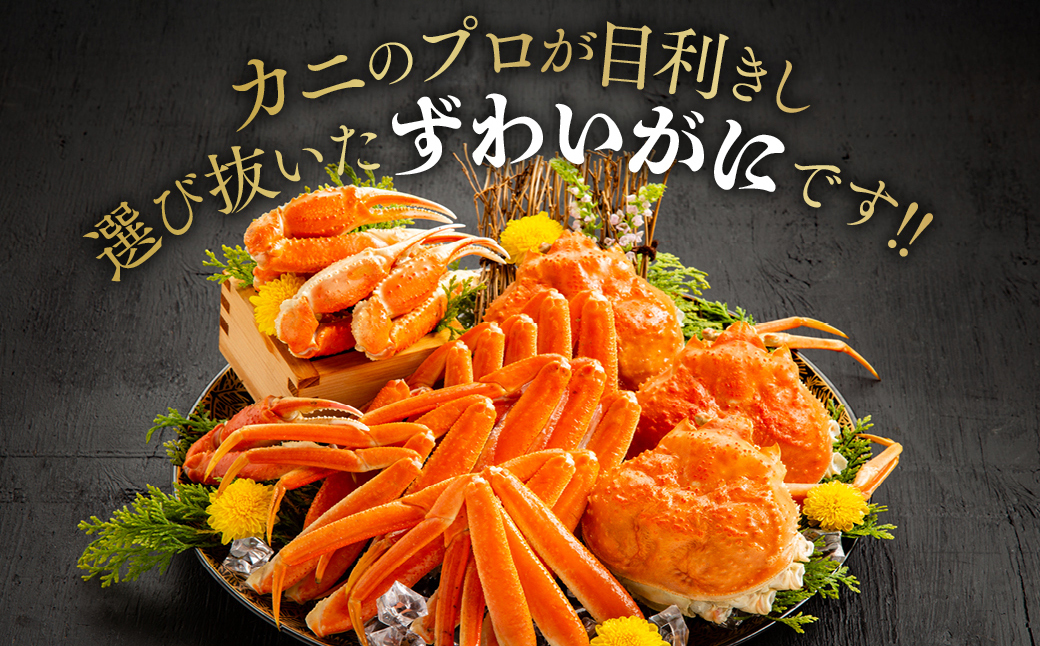 13-138 【訳あり】ボイルずわいがに姿切り1kg