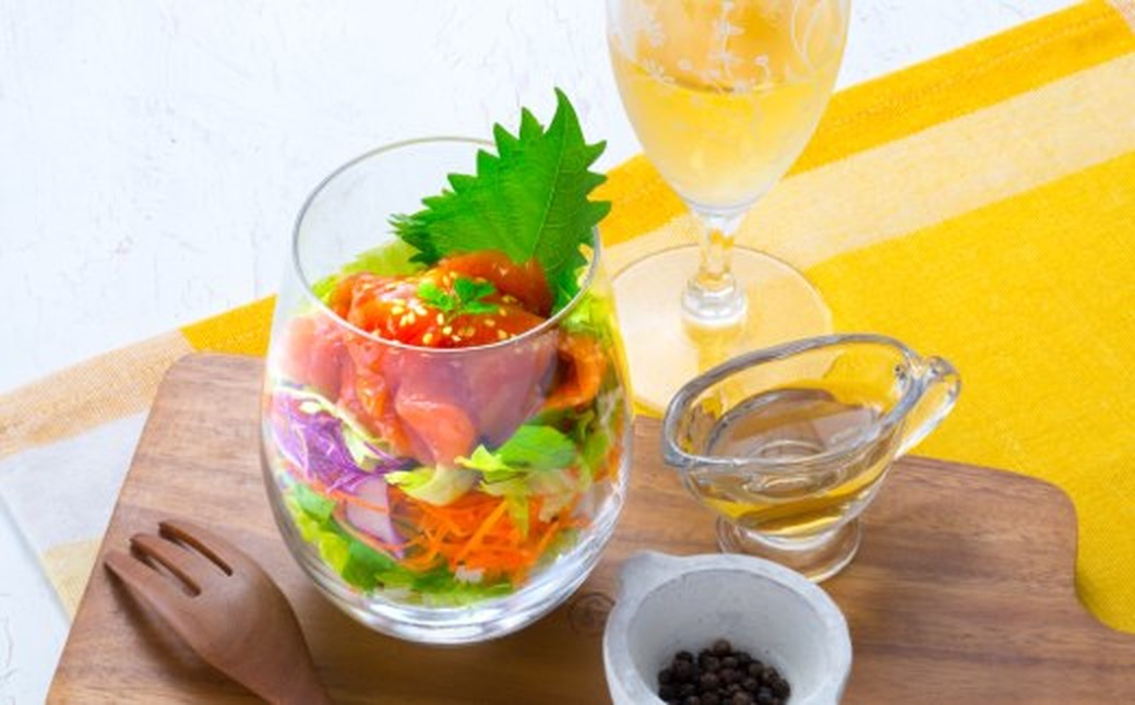 20-312 【バレンタインデー】漬けサーモン～スモーク風味～　8個セット