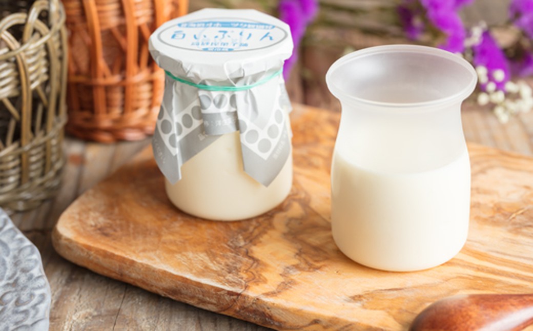 12-321 【ホワイトデー】焼きちぃずぷりん・濃厚な白いぷりん（各５個）