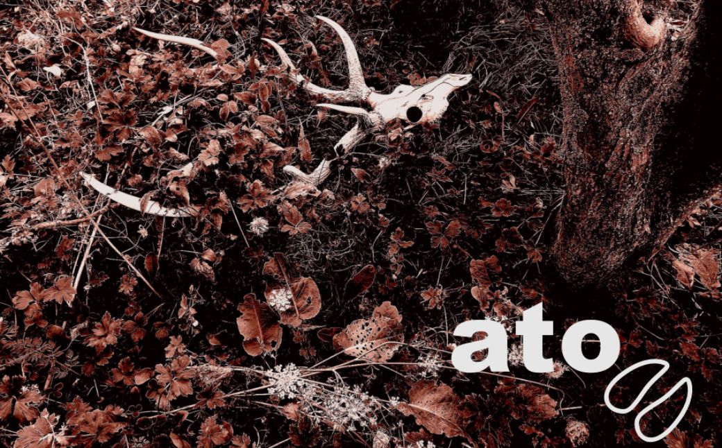 150-45 蝦夷鹿角スマホスタンド【鹿角クラフト】