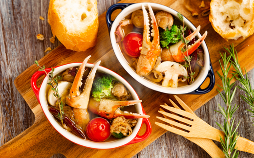 104-4 【年内配送12月15日入金まで】紋別アヒージョ(24個)