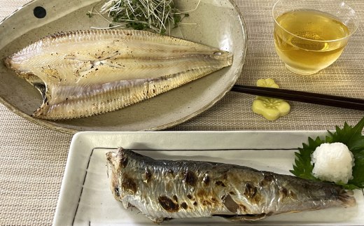 13-245 こだわりの紋別産　にしん糠漬けとなめたかれい一夜干しセット