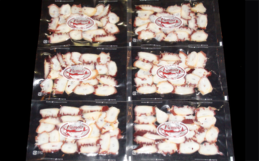 18-165 紋別産無添加たこスモーク【2026年4月以降発送】 1セット(50g×6)