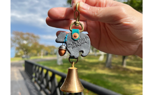 15-262 くま鈴(ブラック) ブラック