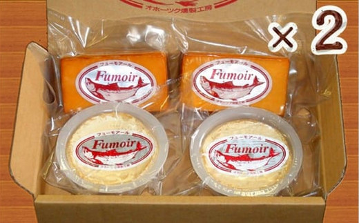 27-62 無添加・北海道産ナチュラルチーズ・スモーク(2セット)【2026年4月以降発送】