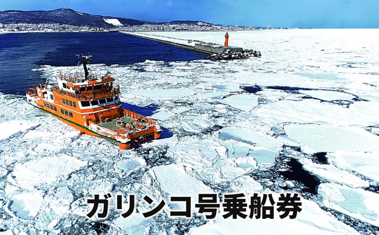 20-307 ガリンコ号Ⅲ IMERU 冬期運航 流氷クルーズ乗船券