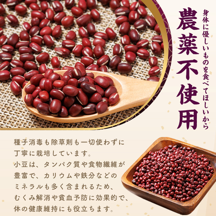 【A7130】《農薬不使用》 北海道士別市産 小豆 (1kg) 数量限定 国産 北海道産 道産 小豆 豆 【高松農園】