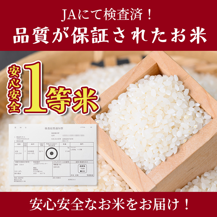 【E7108】《定期便・全4回》上士別清流米 ななつぼし (5kg×4回・計20kg) 米 お米 精米 白米 北海道米 ごはん ななつぼし 北海道産 士別産 5kg 20kg 定期便 【合同会社T&M】