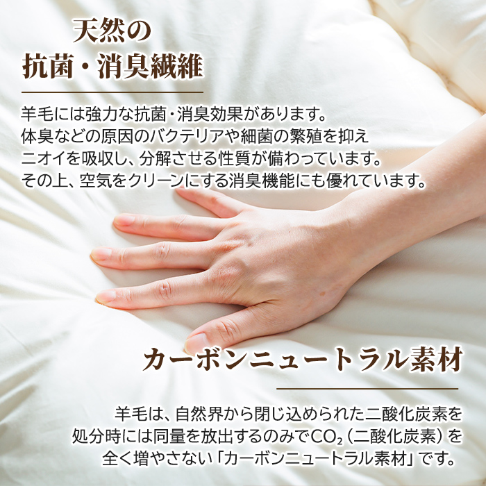 【E7065】＼羊毛100％／ピュアウール 敷布団 (シングル・1枚) 布団 ふとん シングル 寝具 敷き布団 敷ふとん 羊 ウール 睡眠 眠り 【寝具の井上】