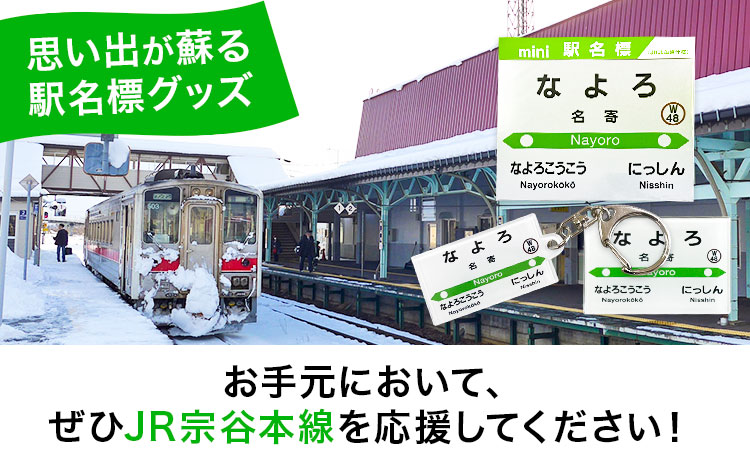 ＪＲ宗谷本線応援・「名寄駅」セット 《60日以内に出荷予定(土日祝除く)》---nayoro_apt_1_1s---
