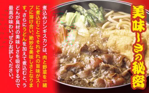 ジンギスカン ソウルフード なよろ 煮込み ジンギスカン セット 746g×3 NPO法人なよろ観光まちづくり協会《30日以内に出荷予定(土日祝除く)》北海道名寄市肉 ラム肉 羊 羊肉 マトン 家庭料理 鍋 お取り寄せ グルメ 3袋 小分け 冷凍 惣菜 焼き肉 鍋---nayoro_nkm_21_3p---