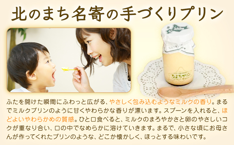 名寄プリン (ぶらじる) プレーン 6個入り 計540g 1個(90g) (株)もち米の里ふうれん特産館 《30日以内に出荷予定(土日祝除く)》 北海道 名寄市 プリン スイーツ デザート お菓子 洋菓子 おやつ お取り寄せ プレゼント ギフト 贈り物---nayoro_memt_18_6P---