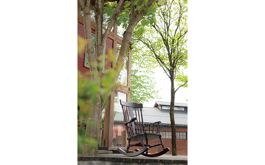 北海道民芸家具ロッキングチェアHM663《HMU色》【0810201】