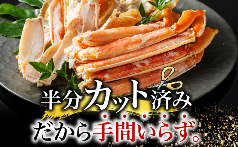 ボイルズワイガニ(カット済)600g×1P A-11170