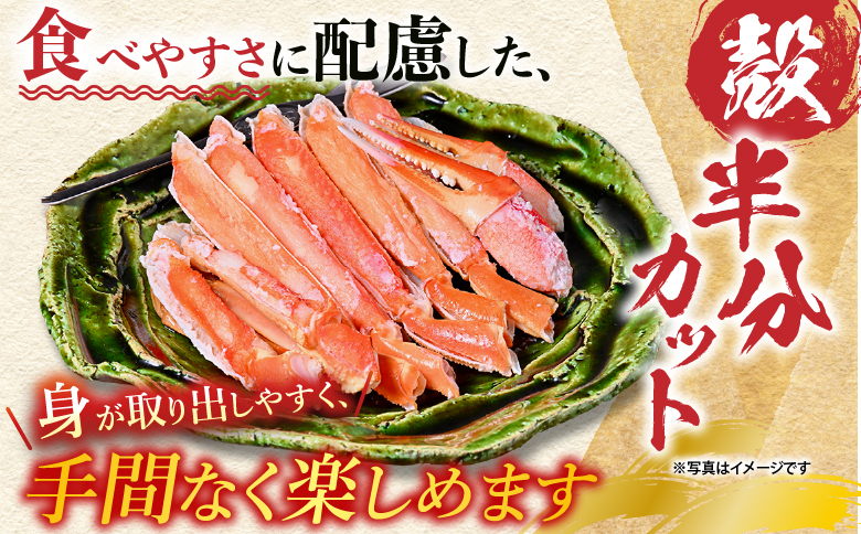 ボイルズワイガニ(カット済)600g×1P A-14185