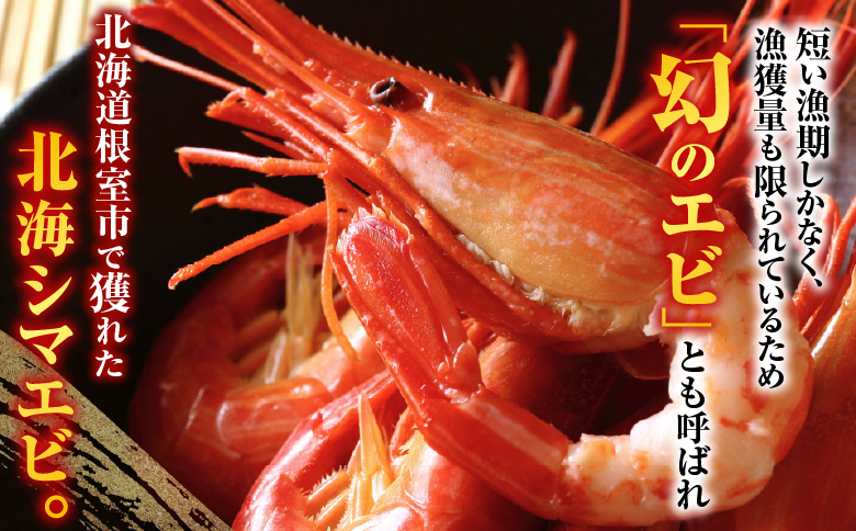 ＜12月21日決済分まで年内配送＞【北海道根室産】ボイル北海シマエビ600g B-42086