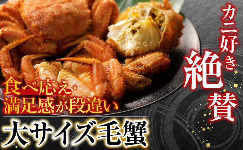 ボイル毛がに700～900g×1尾 C-11059