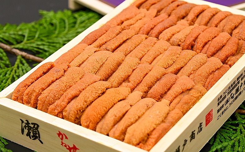 エゾバフンウニ(赤系)110～120g×2折 C-29013