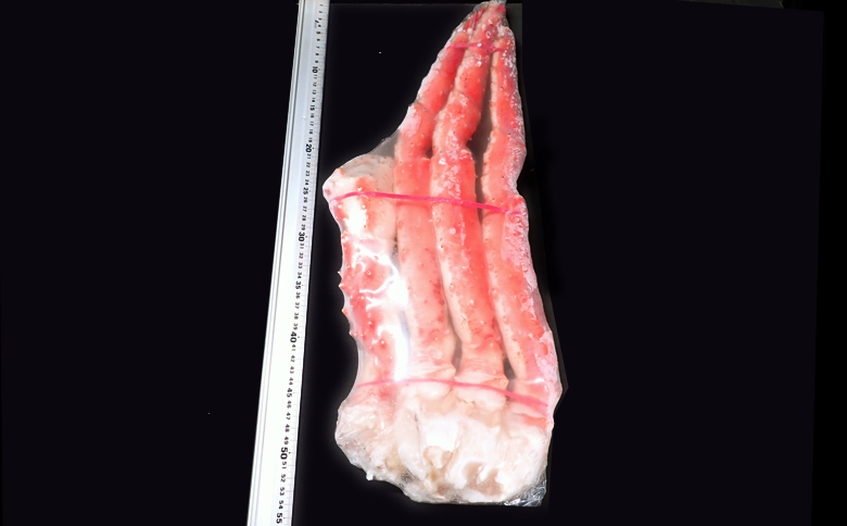 ＜12月10日決済分まで年内配送＞ボイル済み本タラバガニ1.8～2kg、生ずわいポーション500g(25～30本) D-14054