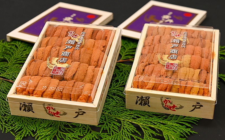 エゾバフンウニ(赤系)240～250g×2折 D-29009