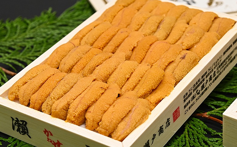 エゾバフンウニ(黄系)100～110g×2折 F-29002