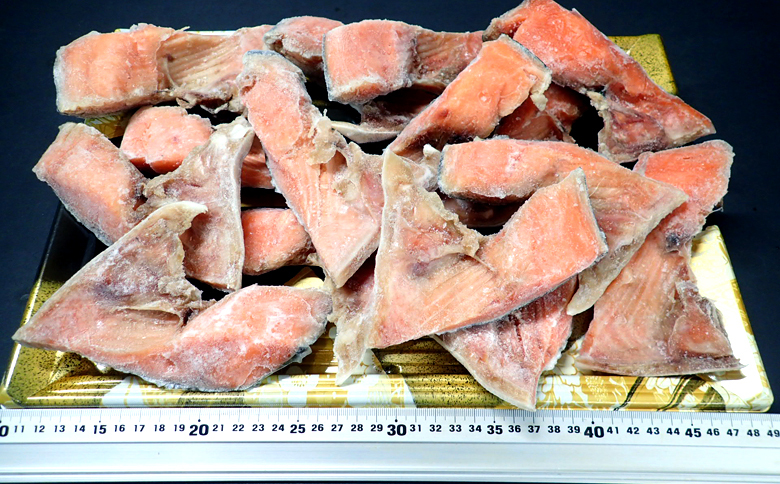 甘汐天然秋鮭カマ500g×3P(計1.5kg) G-14042