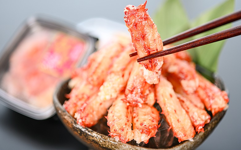 ＜12月21日決済分まで年内配送＞【北海道根室産】花咲がにむき身70g×2P G-80003