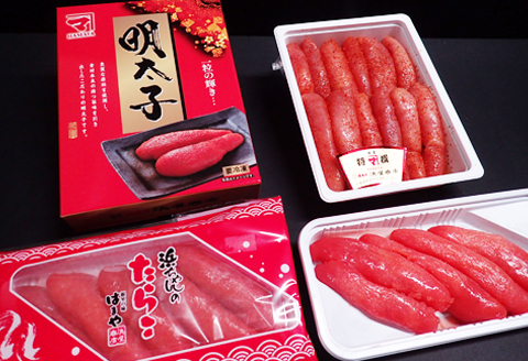 辛子明太子500g(化粧箱入)・たら子200g×2P A-11202