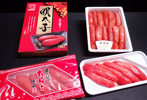 辛子明太子500g(化粧箱入)・たら子200g×2P A-14217