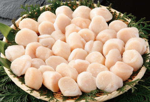 <年内配送可>ほたて600g・辛子明太子250g B-16060