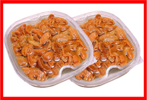 エゾバフンウニ(赤色)塩水パック80～90g×2P [2026年1月下旬以降発送] C-56018