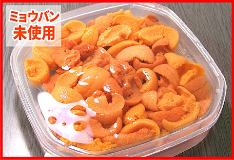 エゾバフンウニ(黄色)塩水パック70g×1P [2026年1月下旬以降発送] B-56017