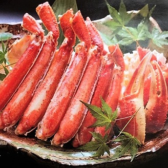 ずわいがにカット脚800gとほたて500g C-01056