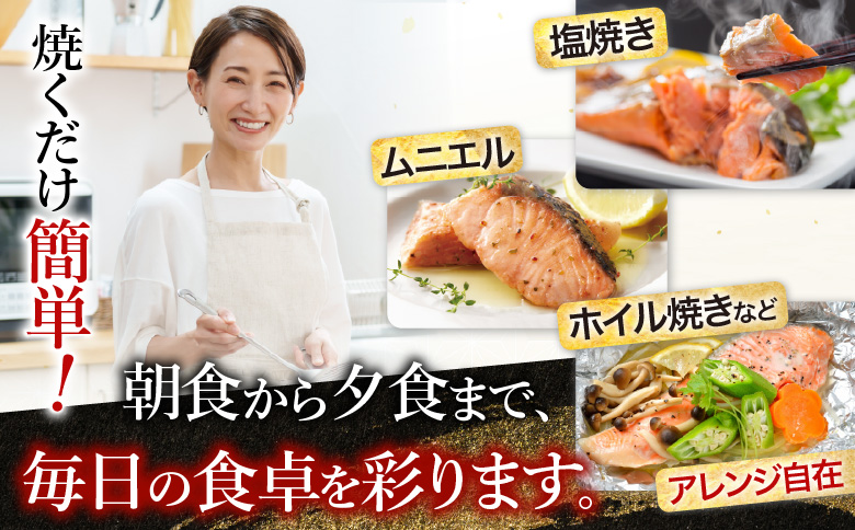 甘汐天然沖獲れ鮭1切×18P(約1kg) A-11132