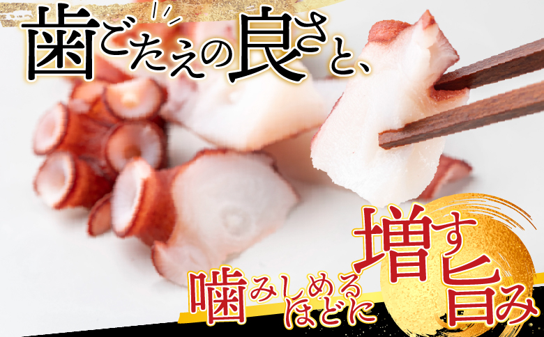 【北海道根室産】刺身用たこ足1本(1kg以上) A-14228
