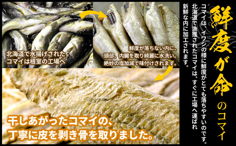 ＜12月21日決済分まで年内配送＞むきこまい130g×3P A-56027