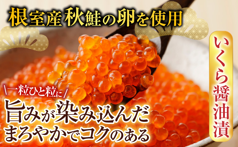 ＜12月21日決済分まで年内配送＞【北海道根室産】＜鮭匠ふじい＞いくら醤油漬300g・辛子明太子300g B-42028