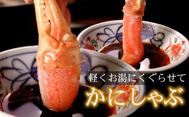 ＜12月21日決済分まで年内配送＞ズワイガニのかに爪刺身セット（計1kg入） B-56020