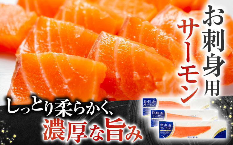 お刺身トラウトサーモン10～25本(計5kg)＆塩キングサーモン切り身1切(約100g)×20P E-09009