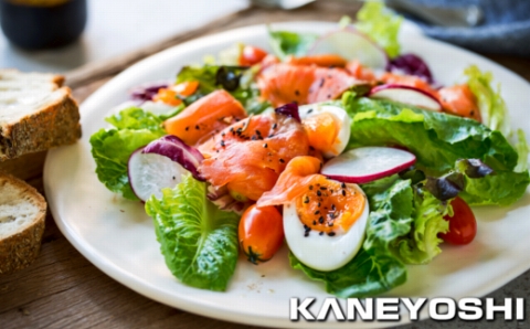 スモークサーモン3kg＆とろサーモンハラミ燻製焼き2kg D-09026