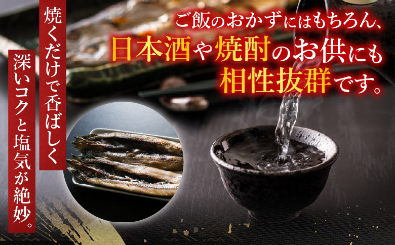 ＜12月21日決済分まで年内配送＞【北海道根室産】さんま魚醤干し A-54015