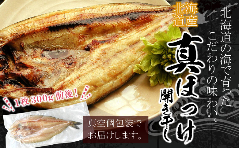 ＜12月21日決済分まで年内配送＞紅鮭切身12切・真ホッケ開き干し3枚セット(各約900g) A-56030