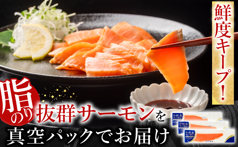 ＜12月14日決済分まで年内配送＞お刺身トラウトサーモン600g G-09001