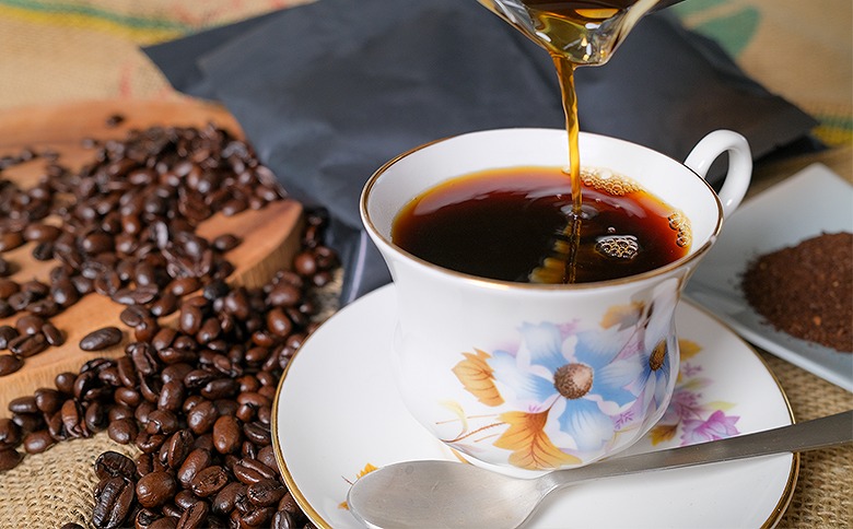 自家焙煎コーヒー豆100g×2P(深中深煎り) G-80004