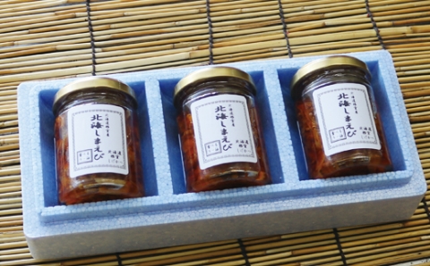 ＜12月10日決済分まで年内配送＞【北海道根室産】北海しまえび食べるラー油 A-04009