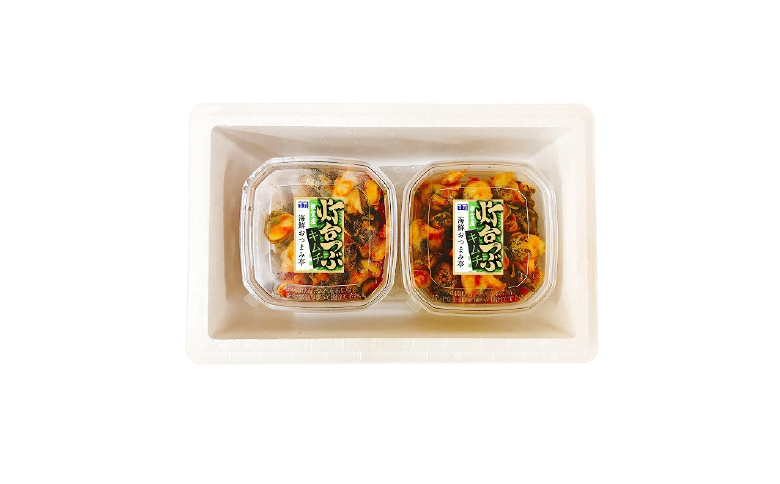 【北海道根室産】灯台つぶキムチ120g×6個 A-09025