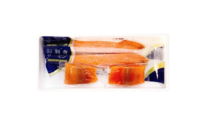 お刺身サーモン600g、スモークサーモン300g A-09053